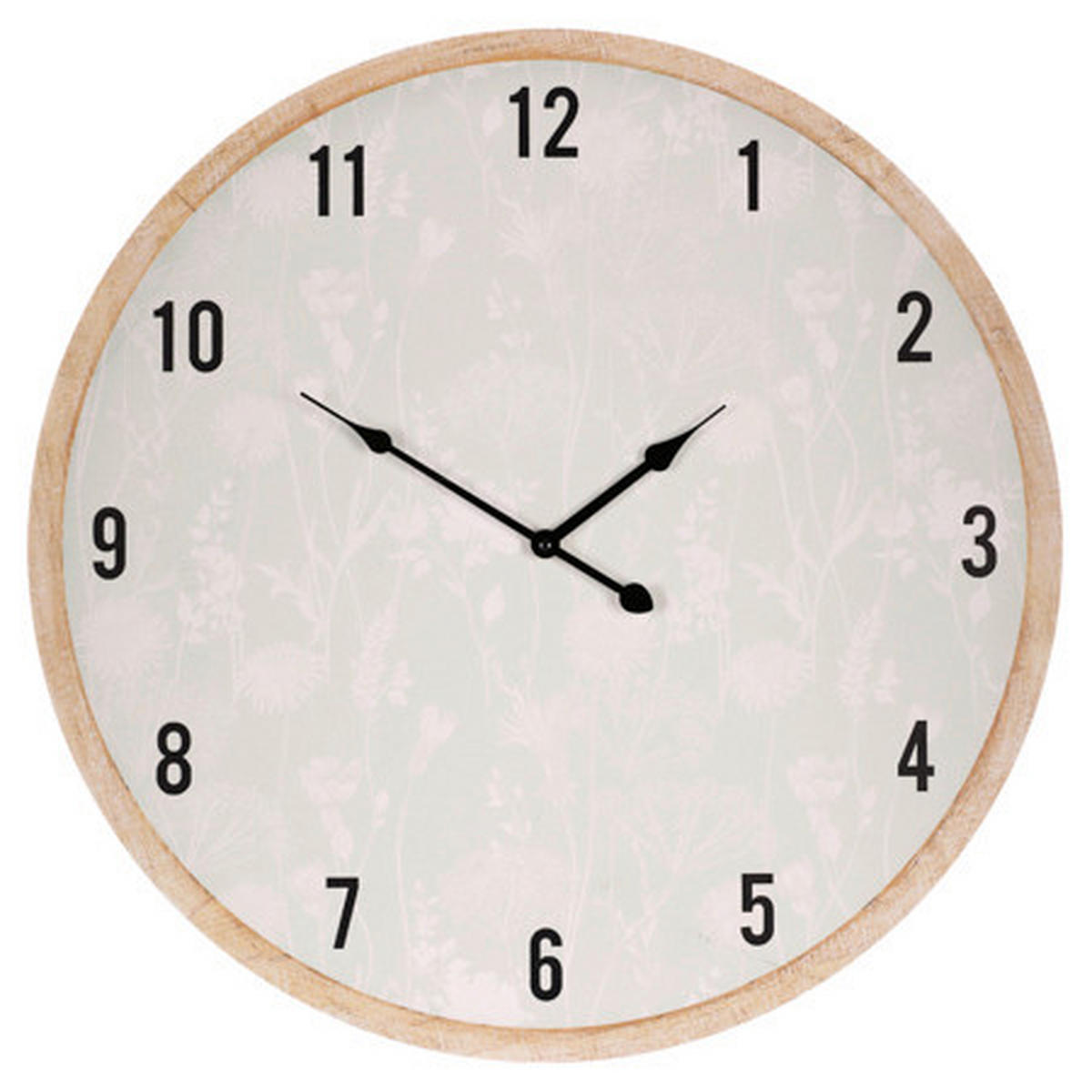 NÁSTĚNNÉ HODINY, světle zelená, 58 cm - světle zelená, Lifestyle, kompozitní dřevo (58cm) - Sonax