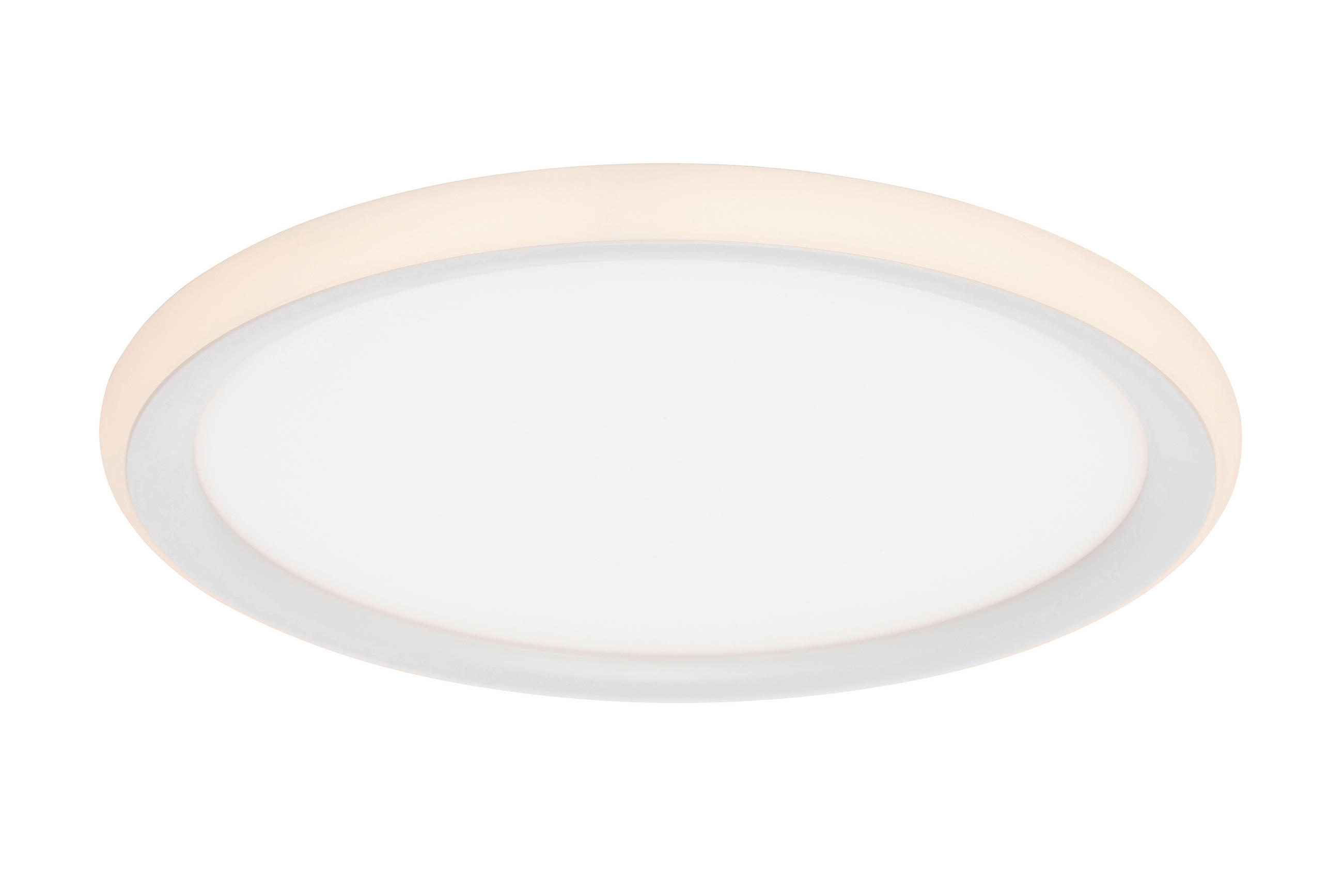 LED-DECKENLEUCHTE 30/3,5 cm   - Weiß, Basics, Kunststoff (30/3,5cm) - Novel