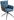 ARMLEHNSTUHL Blau  - Blau/Schwarz, Design, Textil/Metall (60/92/67cm) - Novel