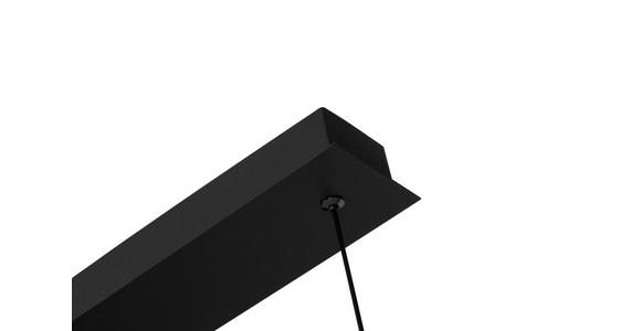 LED-HÄNGELEUCHTE 90/10/180 cm  - Klar/Schwarz, Design, Glas/Metall (90/10/180cm) - Dieter Knoll