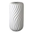 VASE 36 cm  - Weiß, Design, Keramik (18cm) - Ambia Home