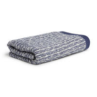 HANDTUCH 50/100 cm BROOKLYN Blau  - Blau, Basics, Textil (50/100cm) - Moeve