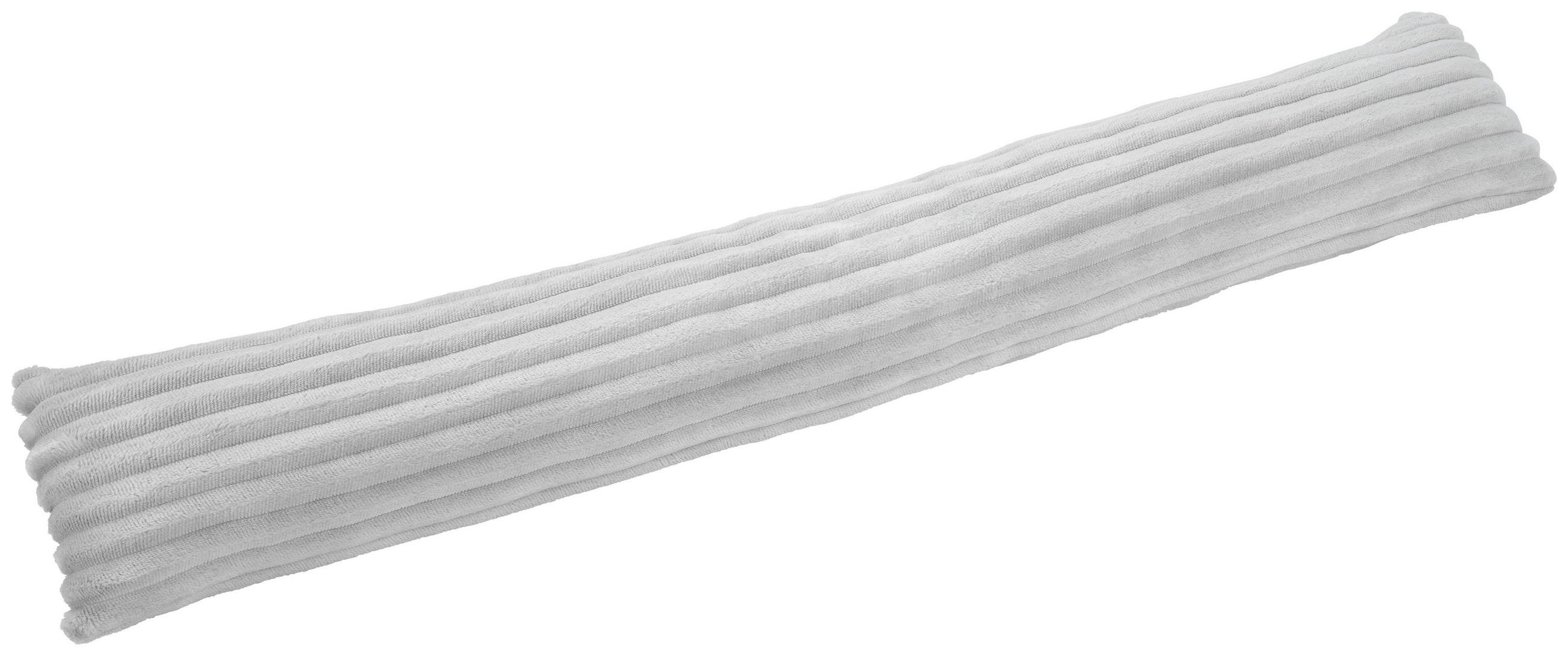 ZUGLUFTSTOPPER  15/95 cm   - Silberfarben, KONVENTIONELL, Textil (15/95cm) - X-Mas