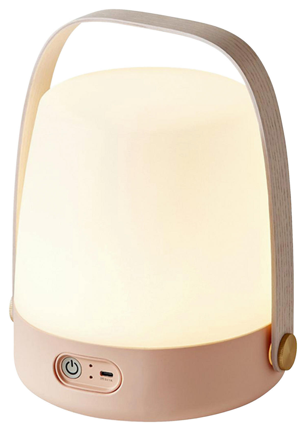 KOODUU TISCHLEUCHTE LITE-UP 20.3/26.2/20.3 cm  - Hellrosa, Design (20.3/26.2/20.3cm)