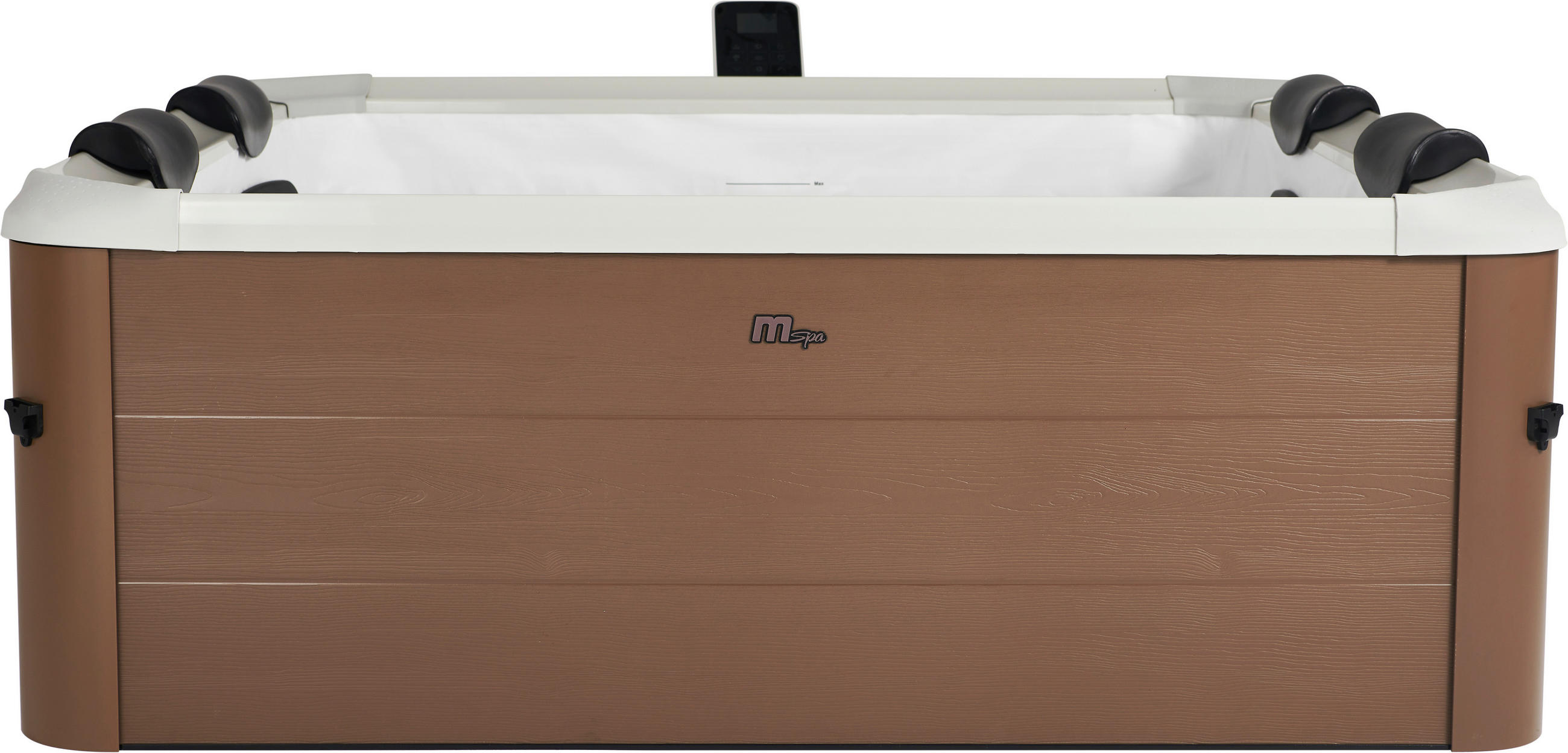 WHIRLPOOL MSPA OSLO AMBER 160/160/65 cm  - Braun, KONVENTIONELL, Kunststoff (160/160/65cm)