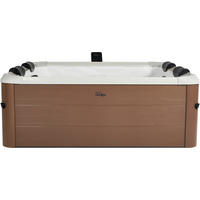 WHIRLPOOL MSPA OSLO AMBER 160/160/65 cm  - Braun, KONVENTIONELL, Kunststoff (160/160/65cm)