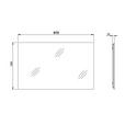 GARDEROBE 3-teilig in 125/200/19 cm - Kaschmir/Eichefarben, Design, Glas/Holzwerkstoff (125/200/19cm) - Voleo