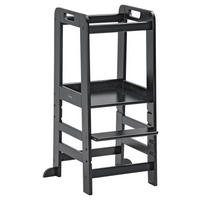 LERNTURM Learn N Explore  - Schwarz, Basics, Holz (46/90,5/54cm) - Hauck