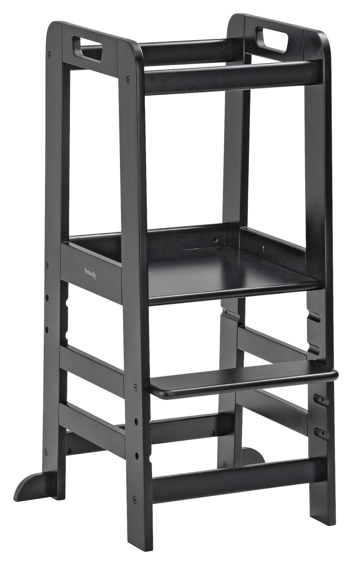 LERNTURM Learn N Explore  - Schwarz, Basics, Holz (46/90,5/54cm) - Hauck