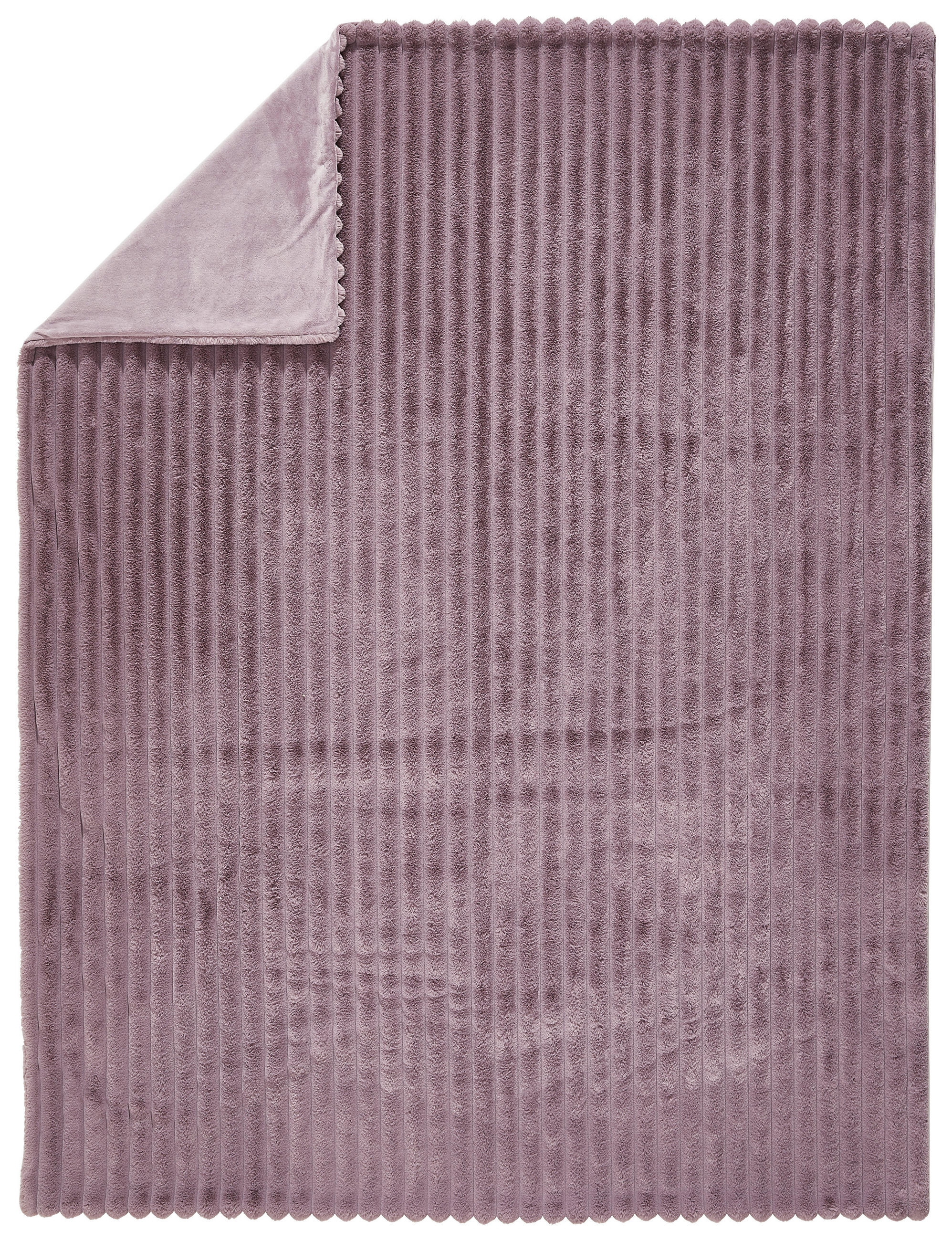 FELLDECKE Zuzana 150/200 cm  - Beere, KONVENTIONELL, Textil (150/200cm) - Novel