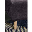 ECKSOFA Dunkelgrau Flachgewebe  - Dunkelgrau/Buchefarben, KONVENTIONELL, Holz/Textil (230/144cm) - Carryhome