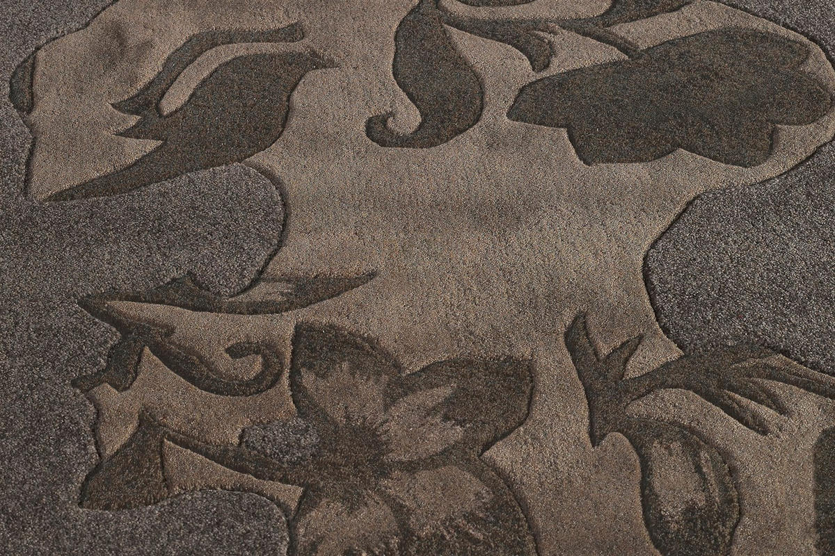 FLACHWEBETEPPICH 140/200 cm Taupe, Grau  - Taupe/Grau, Design, Textil (140/200cm) - Novel