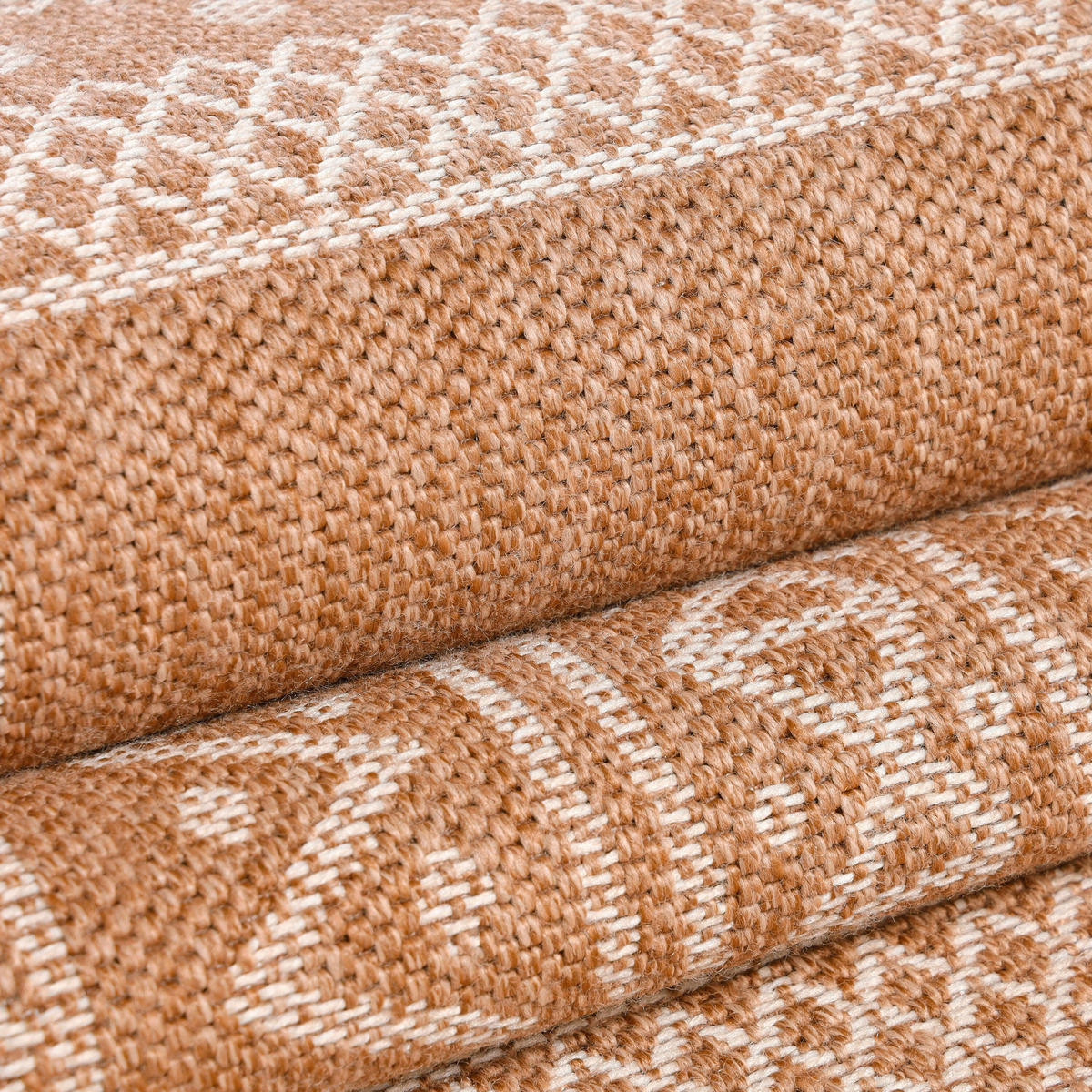OUTDOORTEPPICH 280/370 cm Dhaka Beige  - Beige, Basics, Textil (280/370cm) - Novel
