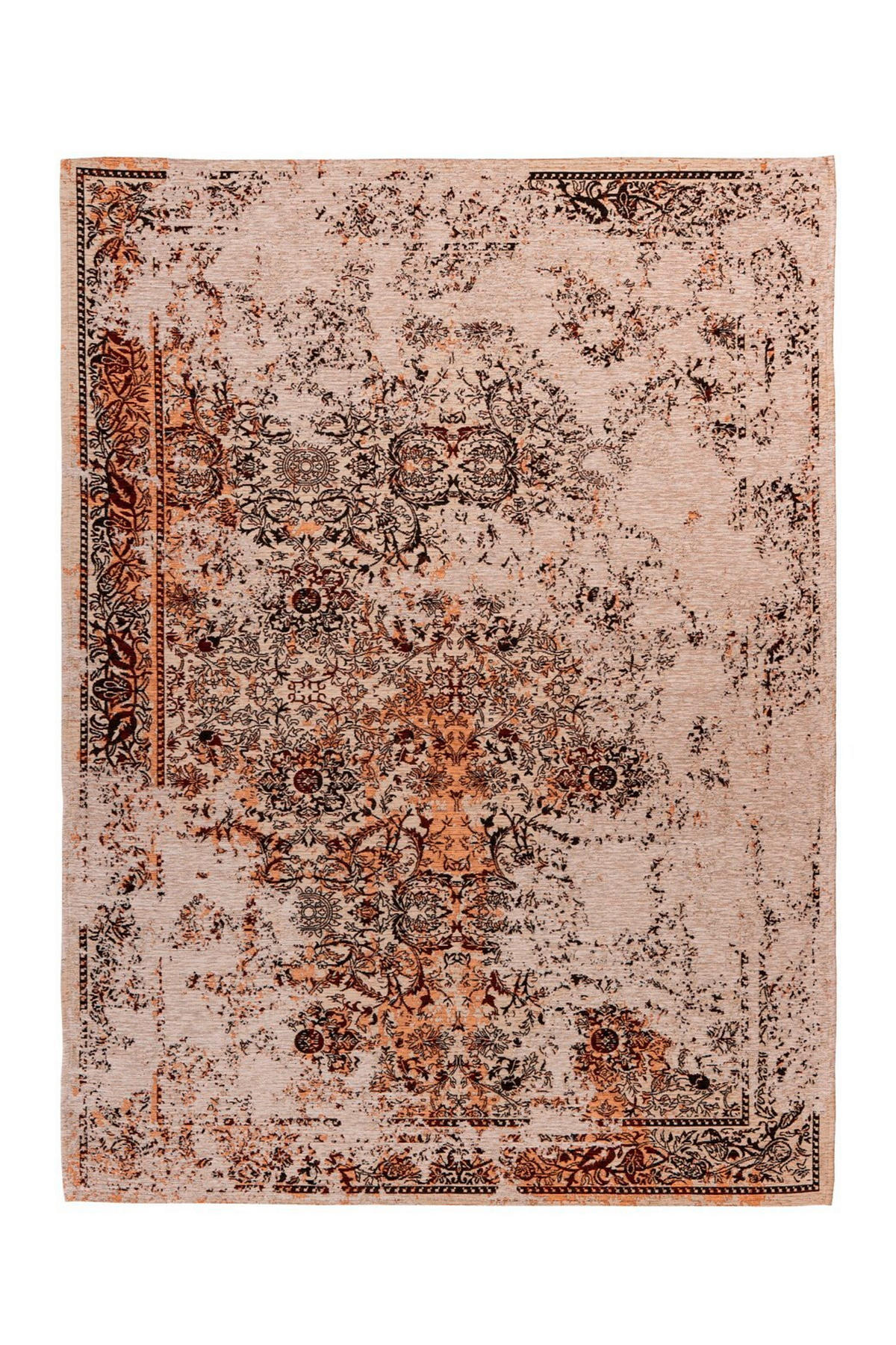 TEPPICH 120/180 cm Charme 725 Elfenbein Creme  - Creme, KONVENTIONELL, Textil (120/180cm)