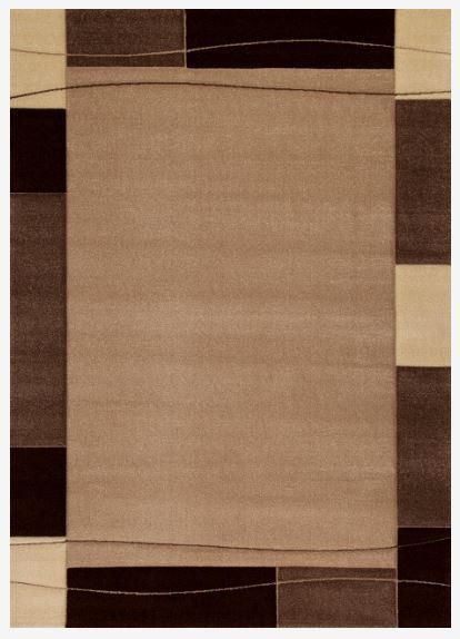 Webteppich Beige Naturfaser Cascada Plus 80x150 cm