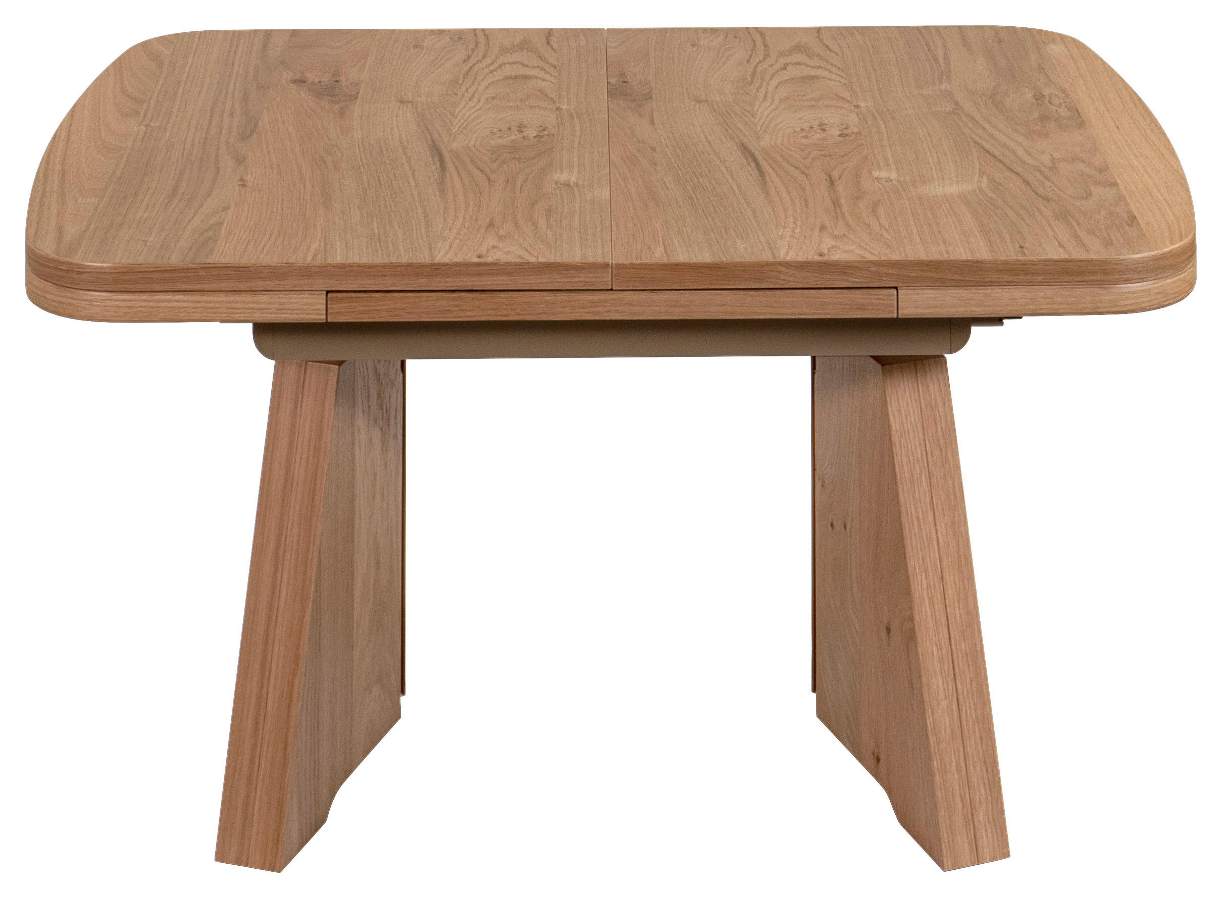COUCHTISCH Wildeiche furniert 90-130,5/65/54-73 cm rechteckig Eichefarben  - Eichefarben, KONVENTIONELL, Holzwerkstoff/Metall (90-130,5/65/54-73cm) - Venda