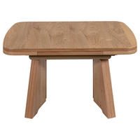 TABLE BASSE in Metall, Holzwerkstoff 90-130,5/65/54-73 cm  - Eichefarben, Konventionell, Holzwerkstoff/Metall (90-130,5/65/54-73cm) - Venda