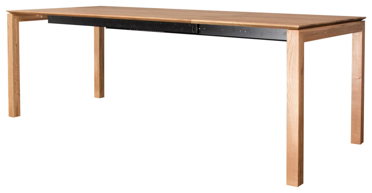 ESSTISCH Holz 160-220/90/75 cm  - Eichefarben, Konventionell, Holz (160-220/90/75cm)