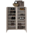 SCHUHSCHRANK  in 97,5/120/34 cm  - Kaschmir, KONVENTIONELL, Holzwerkstoff/Kunststoff (97,5/120/34cm) - Xora