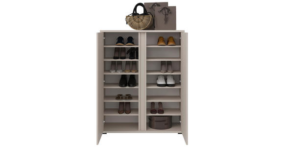 SCHUHSCHRANK 97,5/120/34 cm - Kaschmir, KONVENTIONELL, Holzwerkstoff/Kunststoff (97,5/120/34cm) - Xora