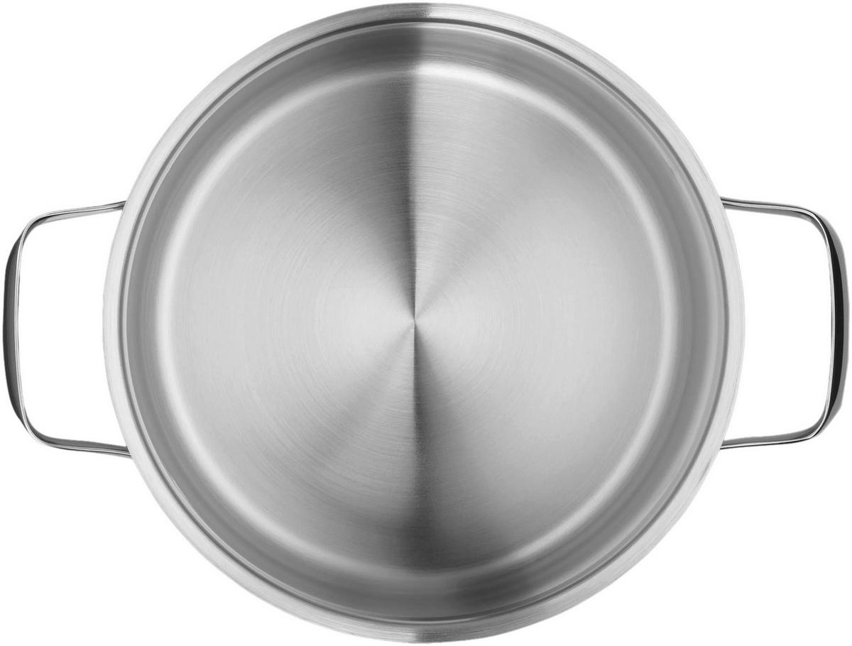 KOCHTOPFSET Belmonte 5-teilig  - Edelstahlfarben, Basics, Metall - WMF