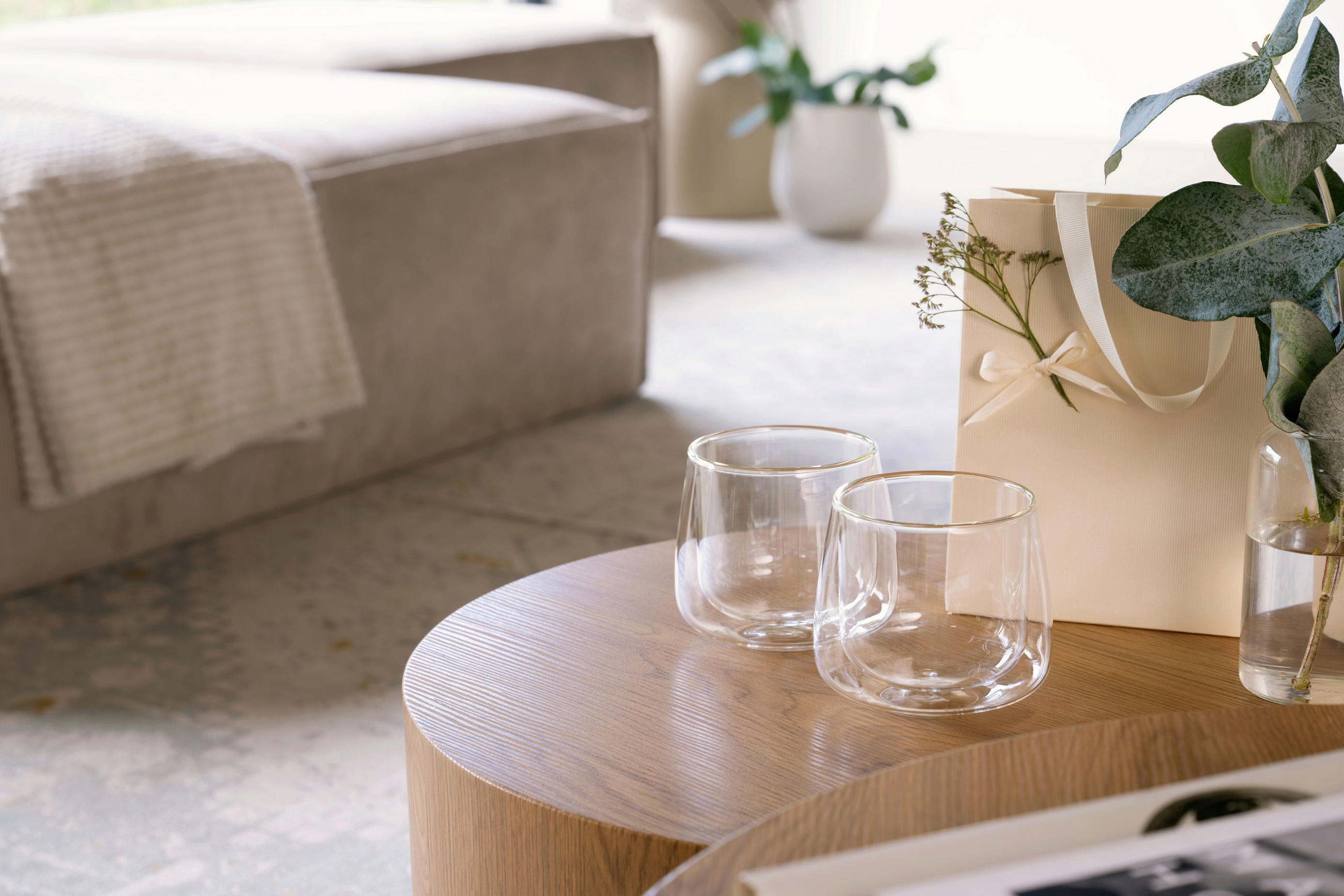 CAFFÈ-LATTE-SET Artes.H&C.Beverage 2-teilig  - Klar, Basics, Glas (11/11/9,5cm) - Villeroy & Boch