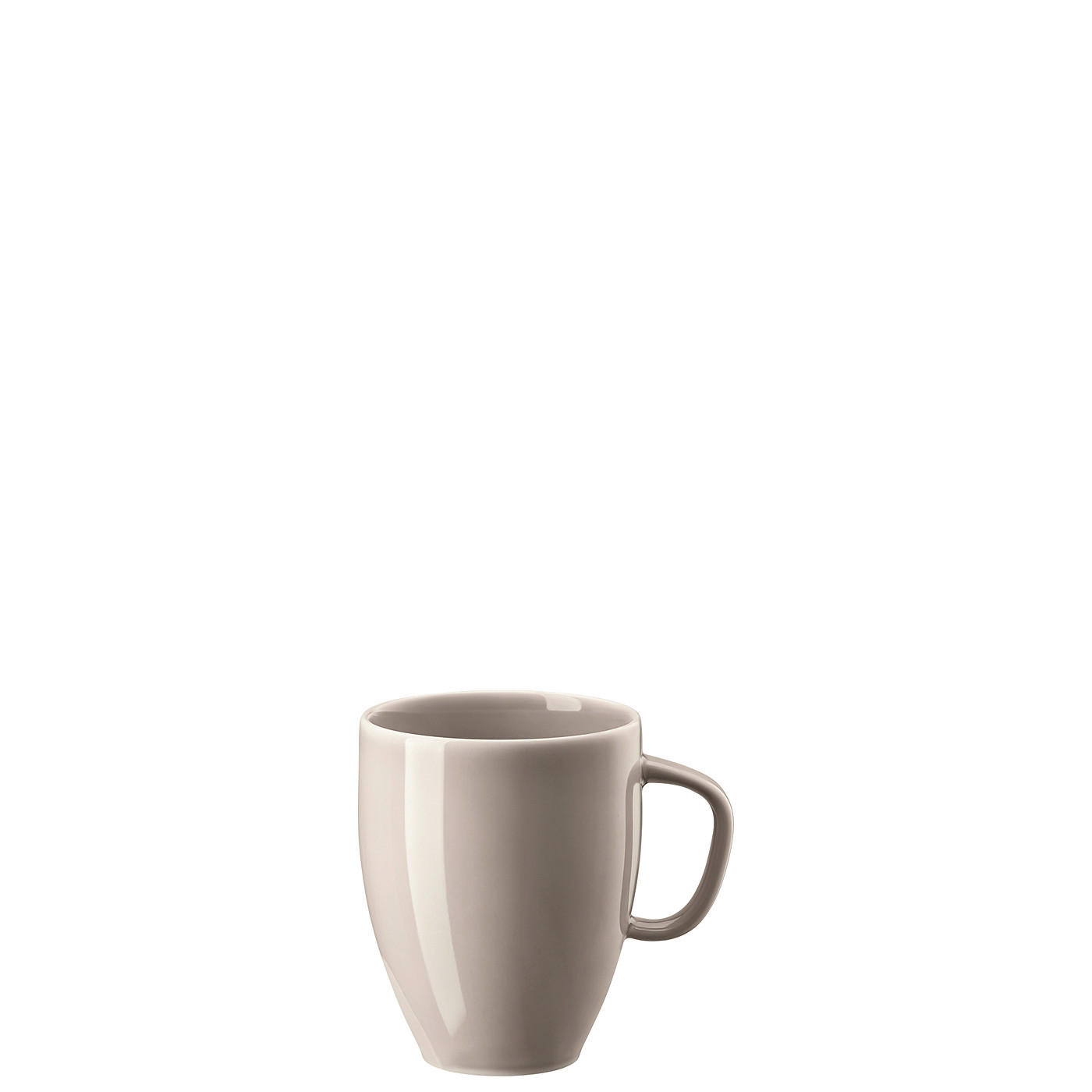 KAFFEEBECHER Junto Soft Shell  380 ml   - Grau, LIFESTYLE, Keramik (11,6/8,7/10,9cm) - Rosenthal