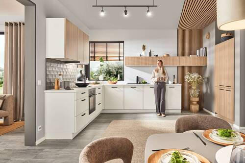 EINBAUKÜCHE   - Weiss, Design, Holzwerkstoff - Dieter Knoll