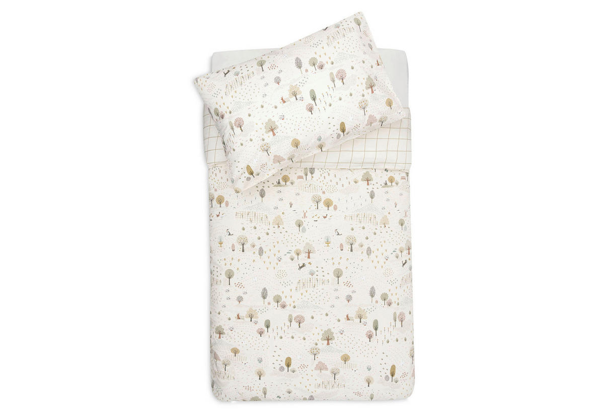 SET ZA KREVET  Tiny Park  - višebojno, Basics, tekstil (100/140/1cm) - JOLLEIN