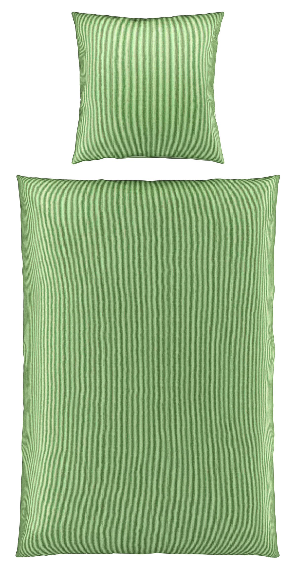 OBOJSTRANNÁ POSTEĽNÁ BIELIZEŇ, satén, svetlozelená, 155/220 cm - svetlozelená, Basics, textil (155/220cm) - Bio:Vio