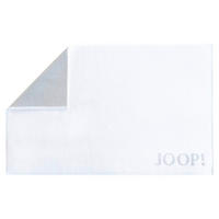 BADEMATTE Classic Doubleface Weiß, Hellgrau 50/80 cm  - Hellgrau/Weiß, Basics, Textil (50/80cm) - Joop!