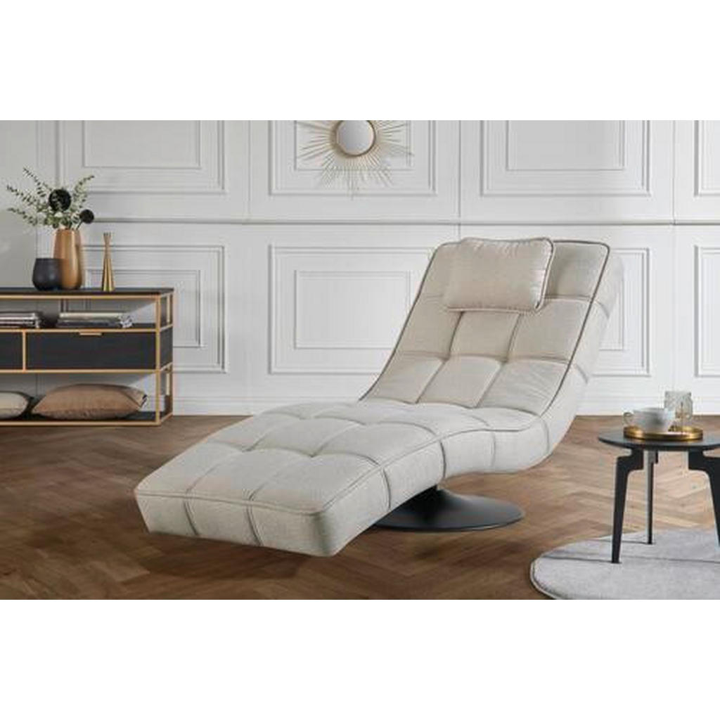 Thumbnail - Hom`in Relaxliege, Dunkelbraun, Textil, Uni, 1-Sitzer, Füllung: Schaumstoff, 74x86x162 cm, Made in EU, Stoffauswahl, Rüc...