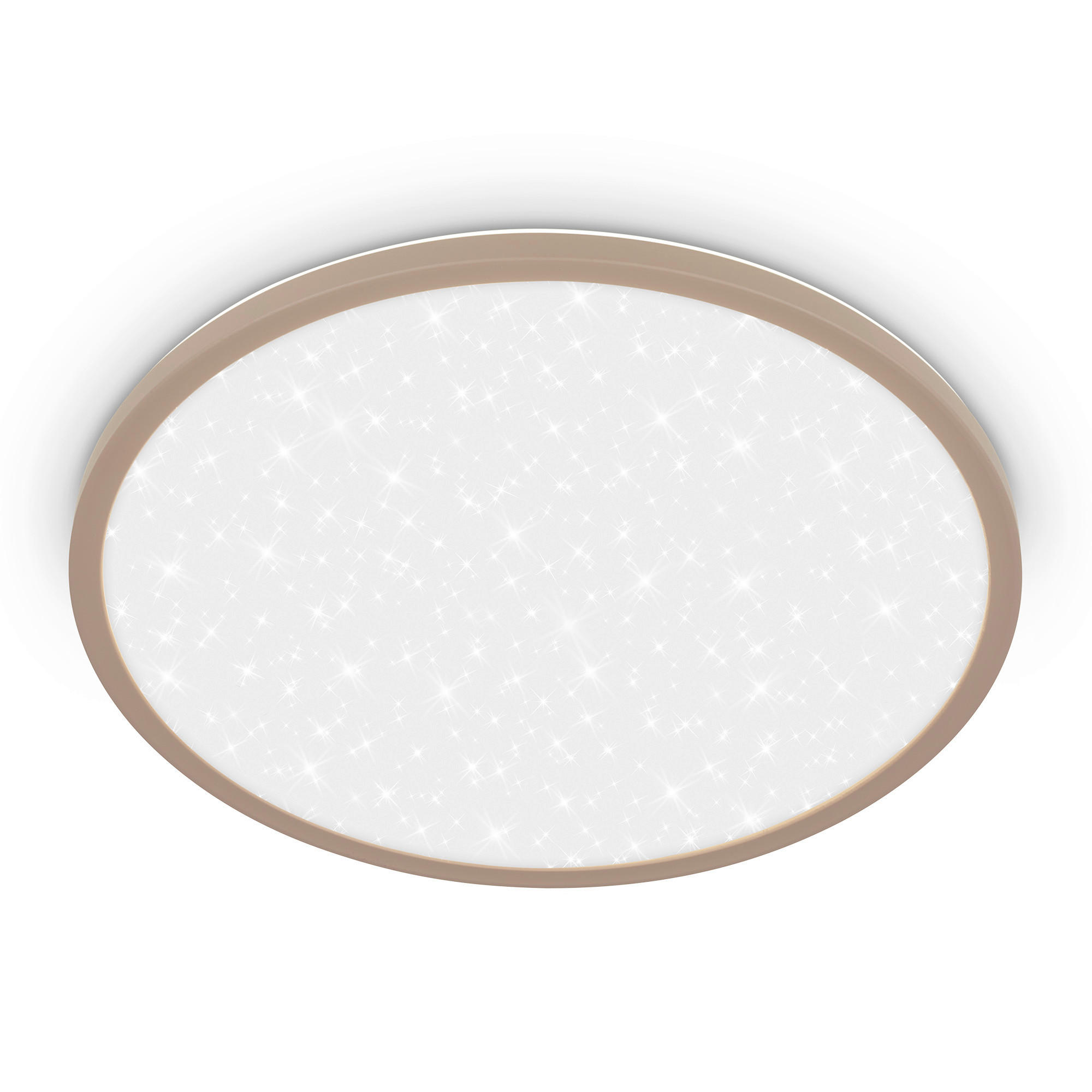 LED-PANEEL  - Beige, Basics, Kunststoff (37,5/4,5cm)