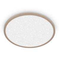 LED-PANEEL  - Beige, Basics, Kunststoff (37,5/4,5cm)