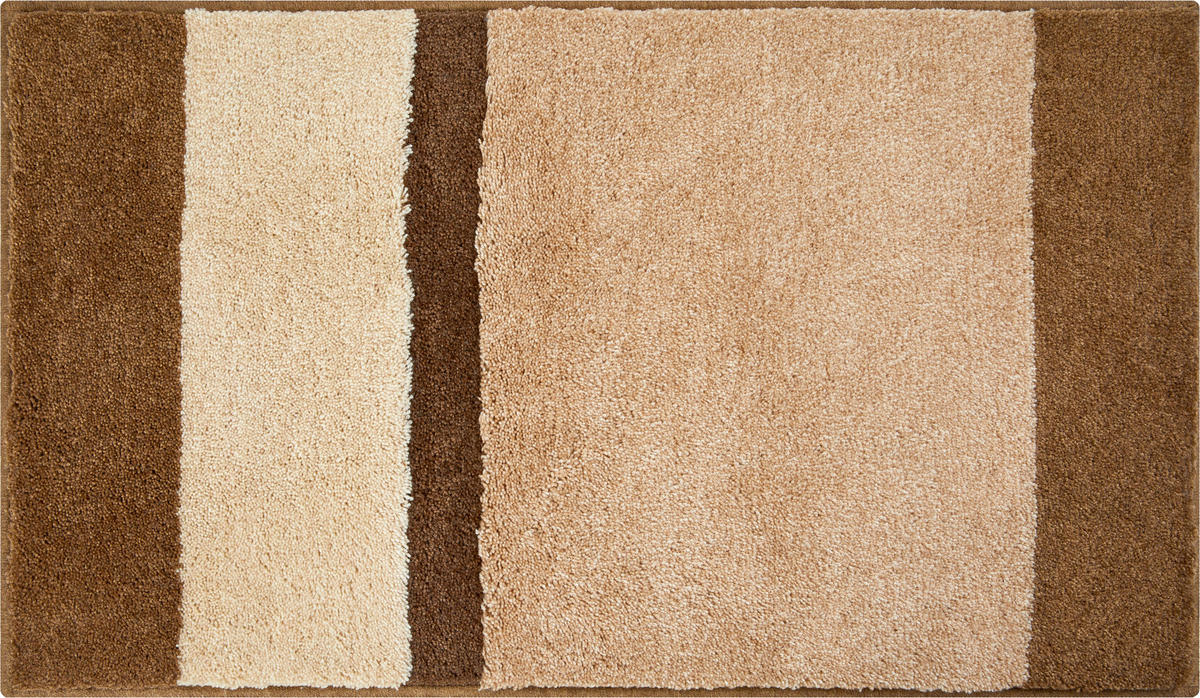 BADTEPPICH Beige 60/100 cm  - Beige, Basics, Kunststoff/Textil (60/100cm) - Grund
