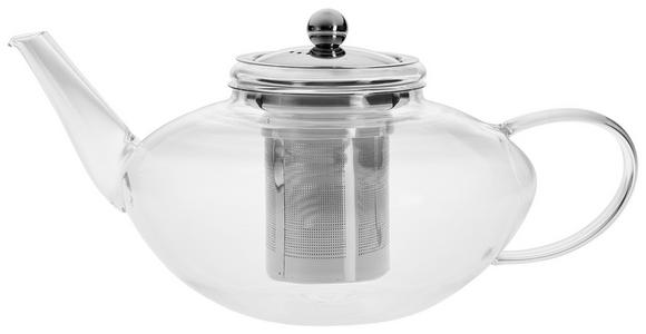 TEEKANNE  - Klar, Basics, Glas/Metall (1300ml) - Novel