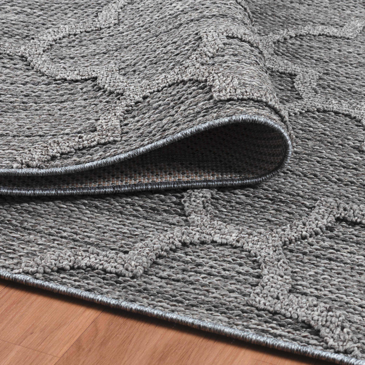 UTOMHUSMATTA 200/290 cm Patara  - grå, Design, textil (200/290cm) - Novel