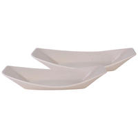 SCHÜSSELSET 2-teilig Streat Food   - Creme, Basics, Keramik (31/12cm) - Creatable