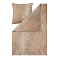 BETTWÄSCHE 2-teilig Atelier Interlock-Jersey 155/220 cm  - Graubraun, Design, Textil (155/220cm) - Estella