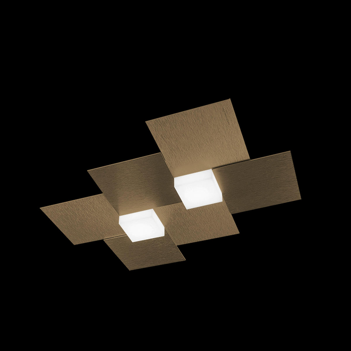 LED-WANDLEUCHTE 38,5/33/5,2 cm  - Basics, Metall (38,5/33/5,2cm) - Grossmann