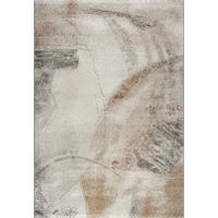 WEBTEPPICH  Wohnzimmer 133/195 cm Madison Dunkelbraun, Beige, Rostfarben  - Rostfarben/Dunkelbraun, Basics, Kunststoff/Textil (133/195cm) - Novel