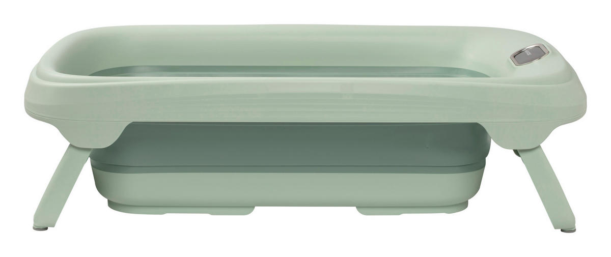 BABYBADEWANNE Indigo Pus  - Salbeigrün, Basics, Kunststoff/Textil (51/24/86cm) - Maxi-Cosi