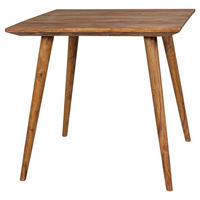 JÍDELNÍ STŮL, sheesham, barvy sheesham, 80/76/80 cm - barvy sheesham, Moderní, dřevo (80/76/80cm) - MID.YOU