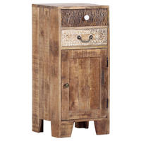 KOMMODE  in 40/91/44 cm  - Weiß/Naturfarben, Design, Holz/Metall (40/91/44cm) - Landscape