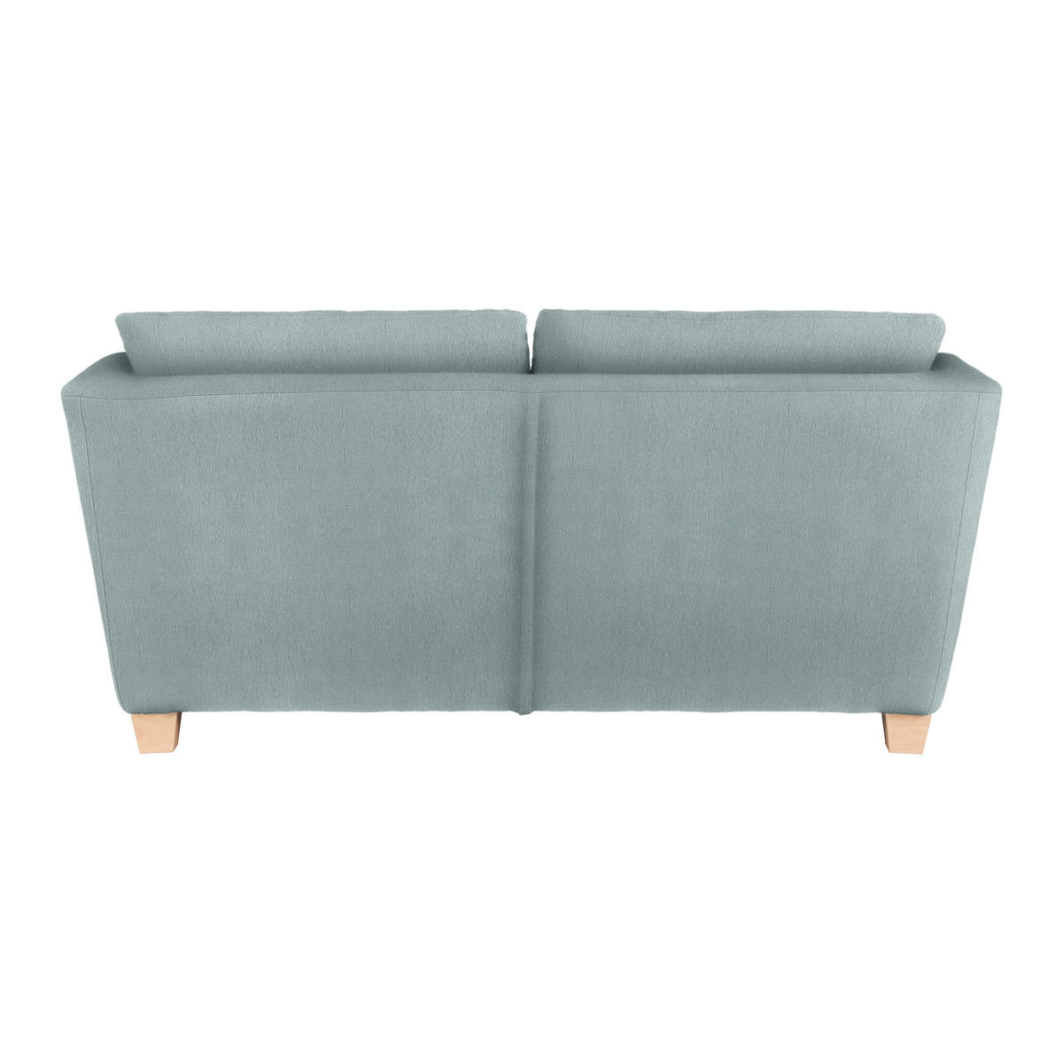 2-SITZER-SOFA in Chenille Petrol  - Petrol/Naturfarben, Holz/Textil (190/70-85/95cm) - MID.YOU