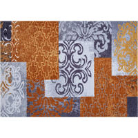 FUßMATTE 40/60 cm Pago  - Anthrazit/Hellgrau, LIFESTYLE, Kunststoff/Textil (40/60cm) - Grund