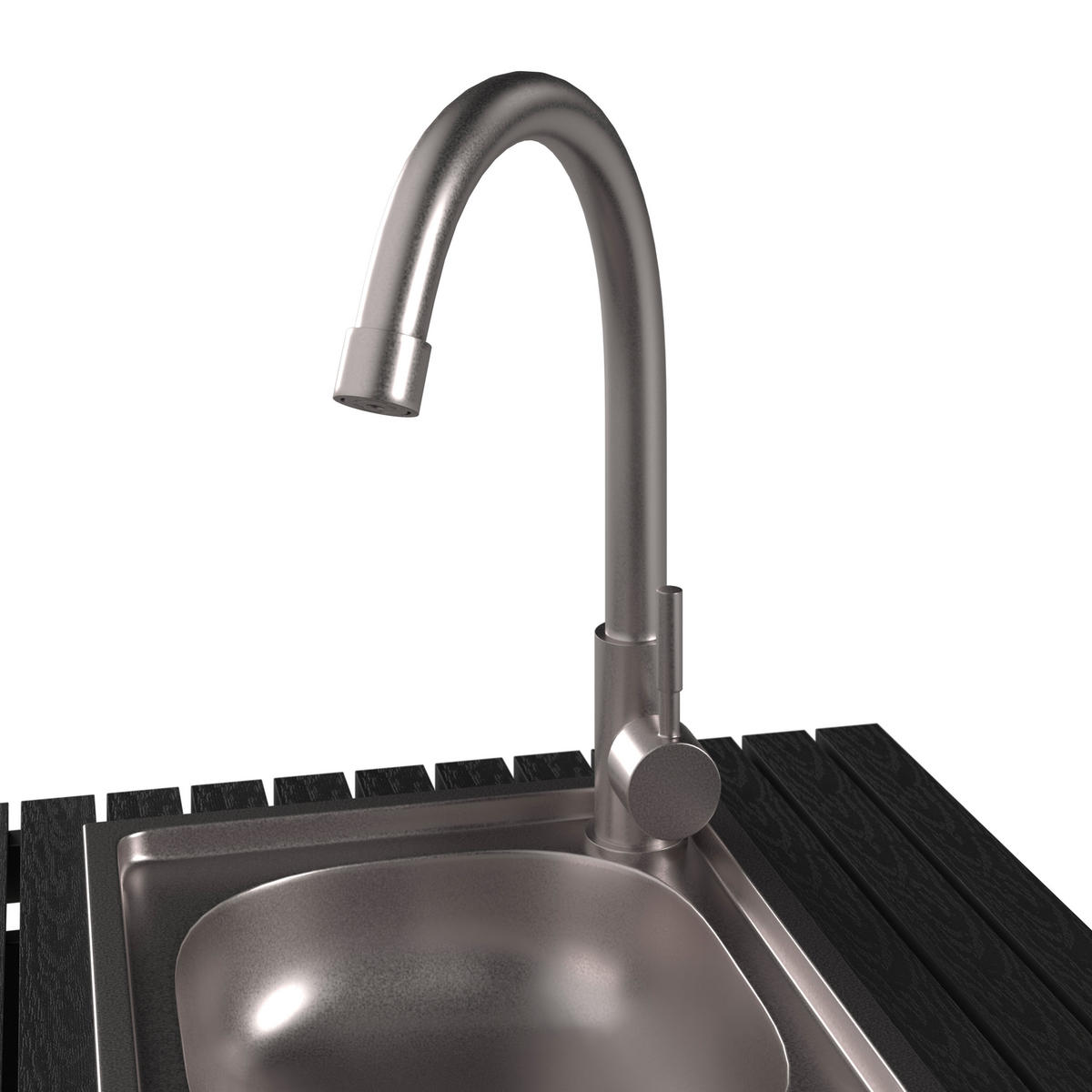 OUTDOORKÜCHE - Anthrazit, MODERN, Kunststoff/Metall (90/84/61,5cm) - Ambia Garden