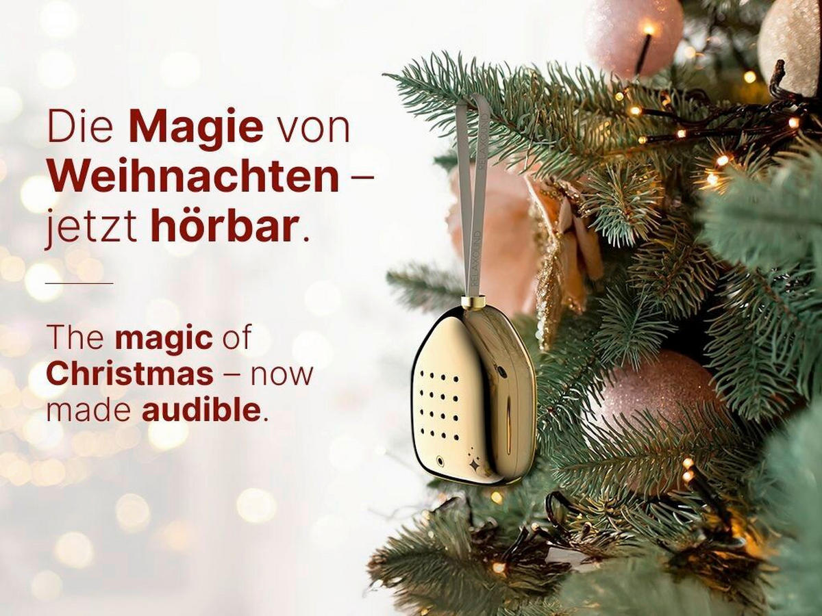 SOUNDBOX - Goldfarben, Trend, Kunststoff (5,5/6,8/3,2cm)