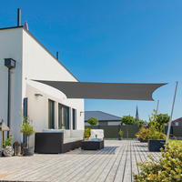 GARTENSONNENSEGEL  300/400 cm  - Anthrazit, Basics (300/400cm)
