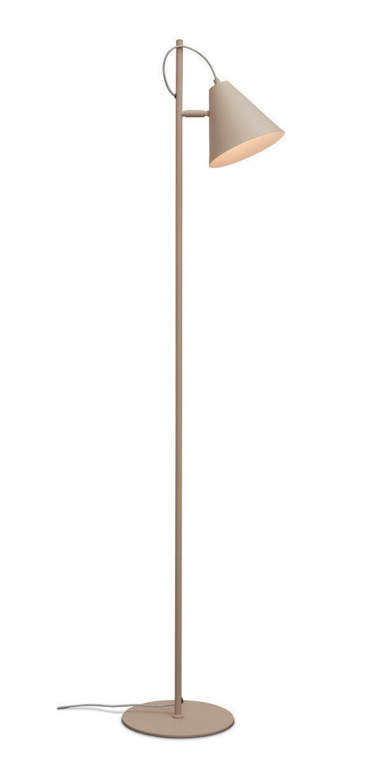 STEHLEUCHTE 25/35,5/151 cm    - Grau, Trend, Metall (25/35,5/151cm) - It's about Romi